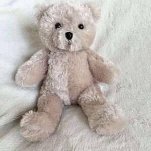 MS Teddy Bear Inc Brown Beige Tan 14” Plush Stuffed Animal Toy